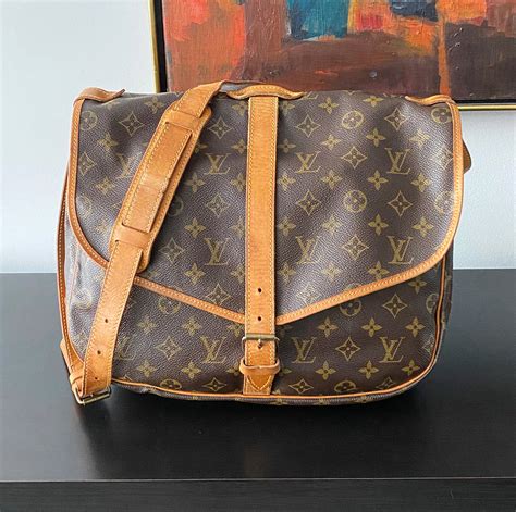 louis vuitton vintage satchel bag.